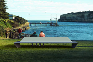 Casablanca Concrete Bench Seaside