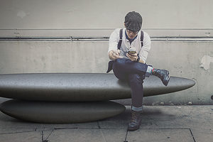 Ichi banc en béton