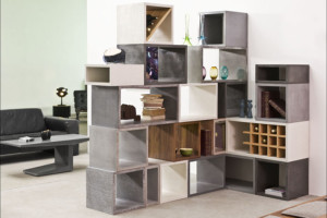 Cubeline_Betonregal gestapelt