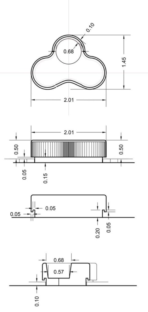 TRIO Betonpoller Masse 1