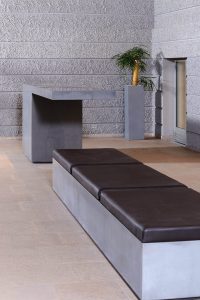 concrete bench for BCG Munich