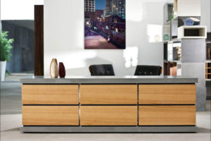 Sideboard Sandwich concrete wood